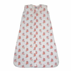 Halo Owl Print Fleece Sleepsack